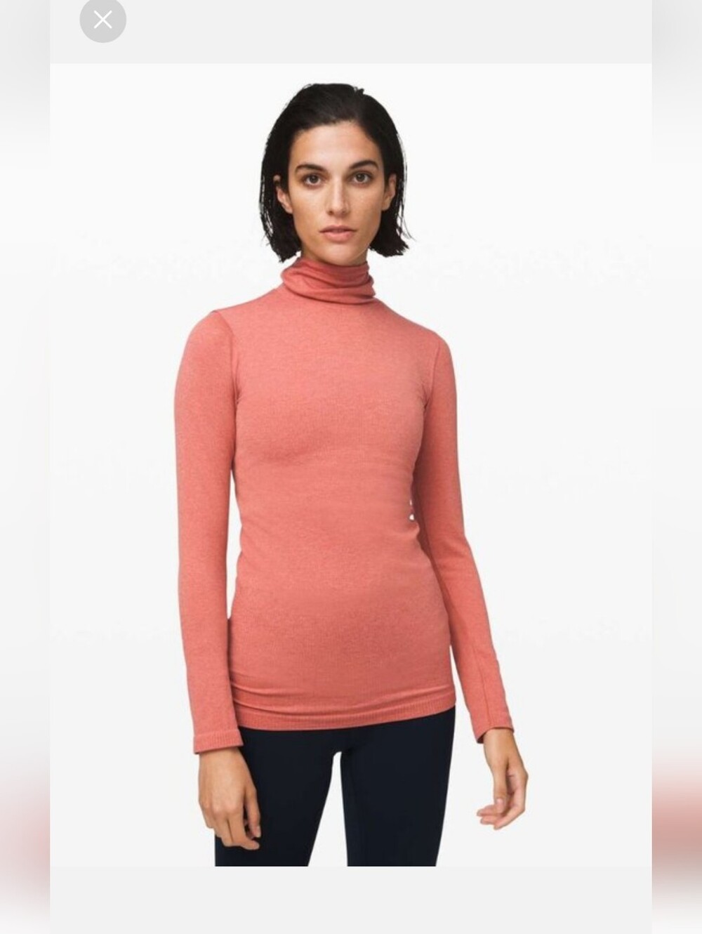 Lululemon vibes Vibe Peach Turtleneck Long-Sleeve